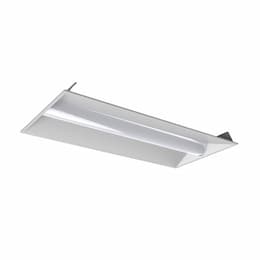 45W 2x4 LED Recessed Troffer, 0-10V Dimmable, 5142 lm, 120V-277V, 3500K