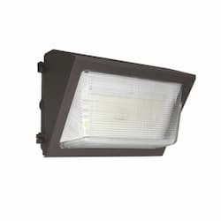 40W Semi Cut-Off LED Wall Pack, 175W MH Retrofit, 0-10V Dim, 5540 lm, 5000K, Bronze