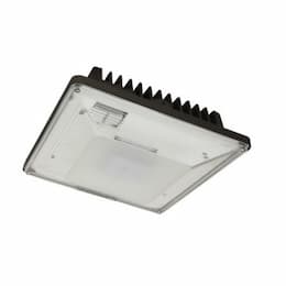 30W LED Low-Profile Canopy Light, 0-10V Dim, 150W MH Retrofit, 3,329 lm, 4000K, Bronze