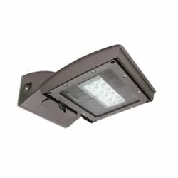 28W LED MPulse Shoebox Light, Type IV, 0-10V Dim, 175W MH Retrofit, 3230lm, 5000K, Bronze