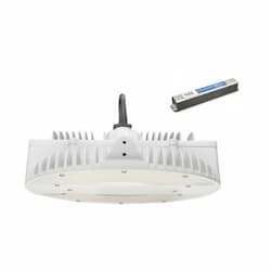 130W LED High Bay w/Battery Backup, 0-10V Dimmable, 250W MH Retrofit, 17897 lm, 5000K