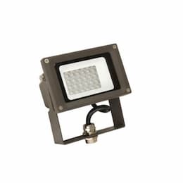 19.5W Small LED Flood Light w/ Narrow Beam, 250W QTZ/50W MH Retrofit, 2,324 lm, 5000K