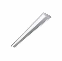 40W 8 Foot LED Linear Fixture, Dimmable, 5000K w/ Bi-Level Motion Sensor