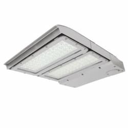200W LED Area Light, Type III, 0-10V Dimming, 400W MH Retrofit, 24335 lm, 5000K, Silver