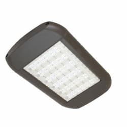 185W LED Shoebox Light, Pole Mount, 347-480V, 0-10V Dim, 400W MH Retrofit, 20000lm, 4000K