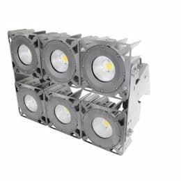 625W LED High Output Stadium Flood Light, Narrow Beam, 1500W MH Retrofit, 61800 lm, 5000K