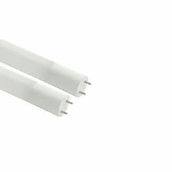 19W 5ft LED T8 Tube, Direct Line Voltage, Single-End, G13, 2500 lm, 4000K