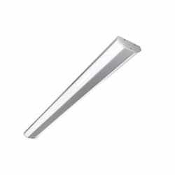 39W 4-ft Polygon LED Linear Fixture, 0-10V Dim, 4751 lm, 3500K