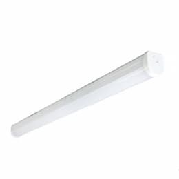 4-Ft 47W LED Linear Utility Light, L-Form, 0-10V Dim, 250W MH Retrofit, 5781 lm, 4000K