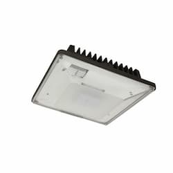 30W LED Canopy Light, Canopy Distribution, 3327 lm, 347V-480V, 5000K