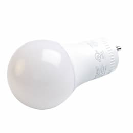 9W LED A19 Bulb, Dimmable, GU24, 810 lm, 120V, 2700K