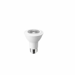 7W LED PAR20 Bulb, 40 Degree Beam, E26, 425 lm, 120V, 3000K