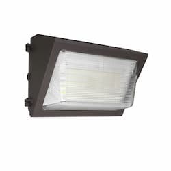 28W LED Wall Pack w/ Battery Backup, Open Face, 120V-277V, 4000K