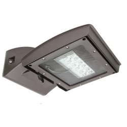 28W LED Shoebox Area Light, Type III, 0-10V Dim, 175W MH Retrofit, 3200 lm, 4000K