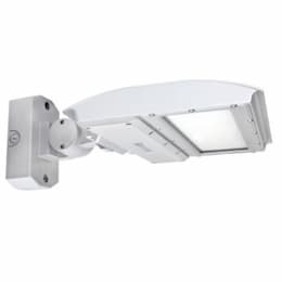 124W LED Area Light Fixture, Knuckle Mount, 0-10V Dim, 400W PSMH Retrofit, 15034lm, 5000K