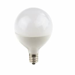 5W LED G16.5 Bulb, 0-10V Dimmable, E12, 350 lm, 120V, 2700K, Frosted