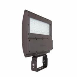 100W LED Shoebox Area Light, Swivel Mount, 0-10V Dim, 250W PSMH Retrofit, 12683lm, 4000K