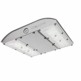 28W LED Canopy Area Light w/ Motion, 0-10V Dim , 150W MH Retrofit, 3885 lm, 4000K, Silver