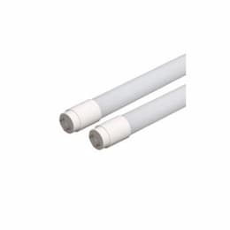 9W 2-ft LED T8 Tube, Direct Line Voltage, 17W Flourescent Retrofit, 1350 lm, 3500K