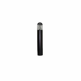 42-in 17W LED Round Bollard Light, 1225 lm, 4000K, Black