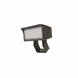 80W LED Medium Flood Light w/ Trunnion Mount, Dim, 9900 lm, 4000K, Bronze