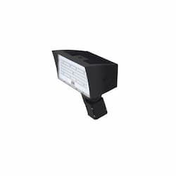 80W LED Medium Flood Light w/ Slipfitter Mount, Dim, Wide, 9900 lm, 5000K, Bronze