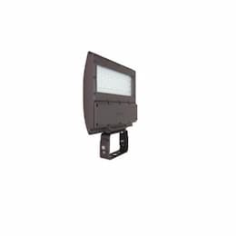 100W LED Flood Light w/ Trunnion Mount & Sensor, 250W MH Retrofit, Dim, 12683 lm, 3000K