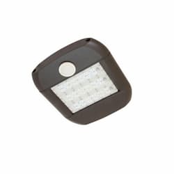 80W QuadroMAX LED Light w/ Button Photocontrol, 9000lm, 120V-277V, Type IV, 4000K, Bronze