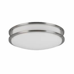 MaxLite 14-in 20W LED Flush Mount, Triac Dimming, 120V, Selectable CCT