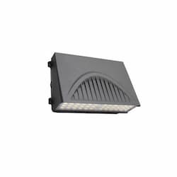 70W Full Cut-Off LED Wall Pack & Sensor, 8400 lm, 120V-277V, Selectable CCT