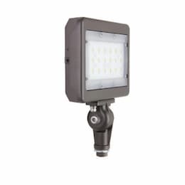 29W LED Slim Flood Light w/ Knuckle Mount, Wide, 3430 lm, 5000K