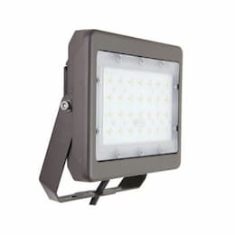 50W LED Slim Flood Light w/ Knuckle Mount, Narrow, 6270 lm, 4000K