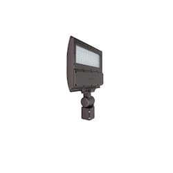 124W LED Flood Light w/ Slipfitter & 7-Pin Receptacle, Medium, 15191 lm, 120V-277V, 4000K