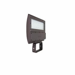 124W LED Flood Light w/ Trunnion & 7-Pin Receptacle, Wide, 15191 lm, 120V-277V, 4000K