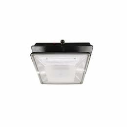 30W LED Canopy Light w/-20 Deg Backup & Sensor, Parking, 3331 lm, 120V-277V, 5000K