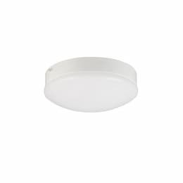 13-in 20W LED Medium Ceiling Puff w/ Backup, 120V-277V, CCT Selectable