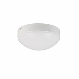 11-in 16W LED Small Ceiling Puff w/ Battery Backup & Sensor, 120V-277V