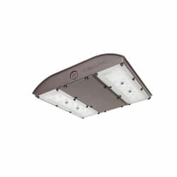 28W LED Canopy Light w/ Backup, Asymmetric, 150W MH Retrofit, Dim, 3875 lm, 3000K, Bronze