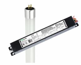 4-ft 25W T5 LED Tube w/ External Driver, G5, 2-Lamp, 3300 lm, 4000K 