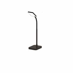 4W LED Slim Desk Lamp w/ USB 2.0 Port, 225 lm, 3000K, Black