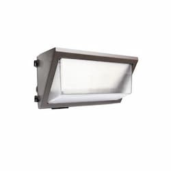 80W LED Open Face Wall Pack, 10796 lm, 277V-480V, CCT Selectable