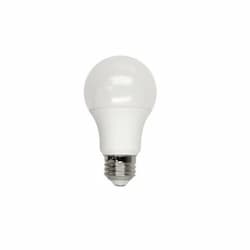 9W LED A19 Bulb, E26, Dimmable, 800 lm, 120V, 2700K, Bulk