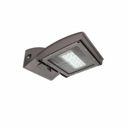 55W LED Shoebox Light w/ Photocell & -20C BBU, Type V, 6200 lm, 4000K