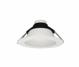 6-in Reflector for RRC Downlight, Round, White/White