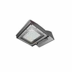 14-in 55W LED Wall Mount, Type III, 6250 lm, 120V-277V, 3000K, Silver