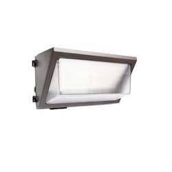 120W LED Open Face Wall Pack, -4F Battery Backup, 15901 lm, 120V-277V