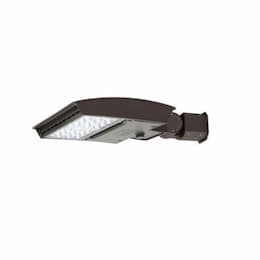 55W LED Area Light, Wide, Slipfitter, C-Max, 277V-480V, CCT Select