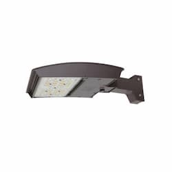 75W LED Area Light, Wide, Straight, C-Max, 120V-277V, CCT Select