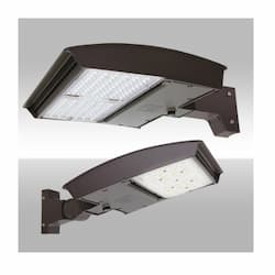 75W LED Area Light w/Slipfitter, Type 3G, 120V-277V,Selectable CCT, BZ