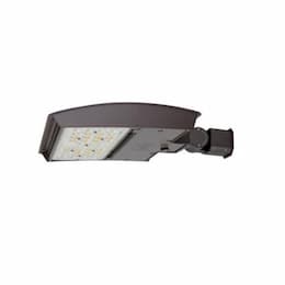 75W LED Flood Light, Narrow, Slipfitter, C-Max, 277V-480V, CCT Select